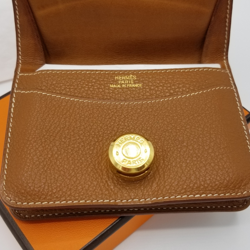 Hermes Mini Dogon Card Wallet - Picture 5 of 8